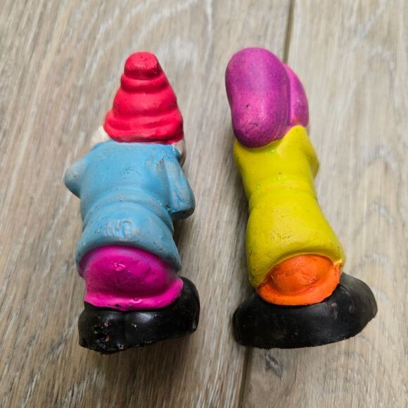 Snow White & The Seven Dwarfs Collection Of Ceramic Hand Painted Figures Vintage - Picture 14 of 16